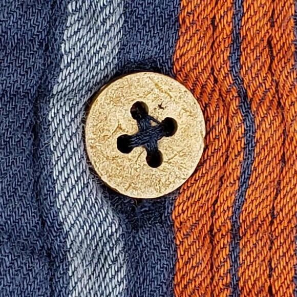 Territory Ahead Shirt Mens Size XL Button Down Southwestern Patchwork Plaid - Picture 6 of 11